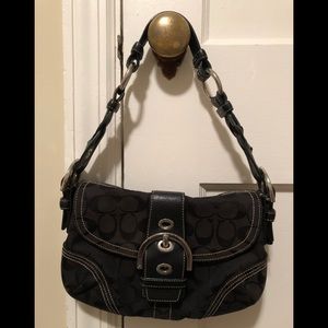 Coach small classic signature bag